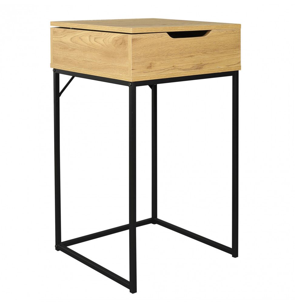 Coiffeuse en bois - 45 x 45 cm x H 77 cm - Abott - Bois