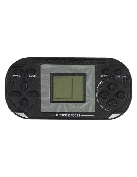 Mini console arcade - 23 jeux - L 10 cm x l 2,5 cm x H 4,5 cm - Noir