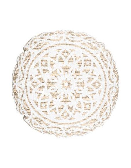 Coussin de sol - D 50 cm - Blanc