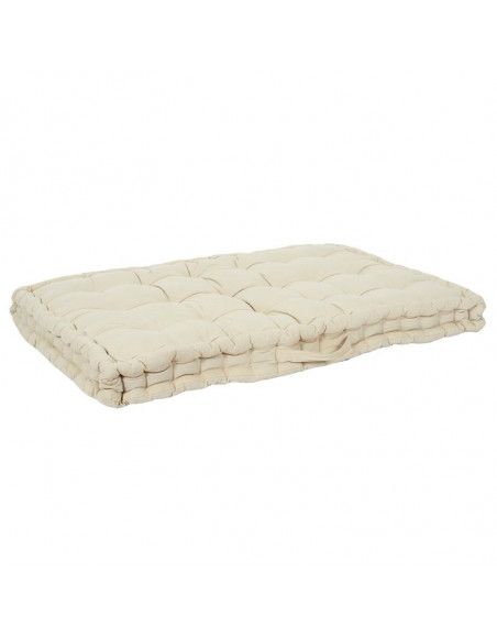 Matelas de palette ou de sol - L 120 x l 80 cm - Beige