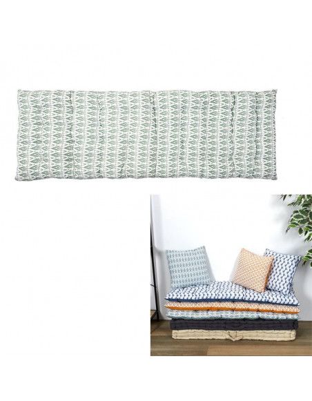 Matelas de sol - L 120 x l 40 cm - Bohème Gris