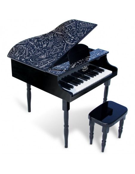 Grand piano à queue noir - Vilac - Jeux et jouets