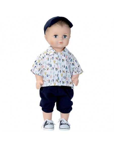 Baigneur PETIT COLIN 40 cm "LOUIS" yeux bleus - Vilac - Jeux et jouets