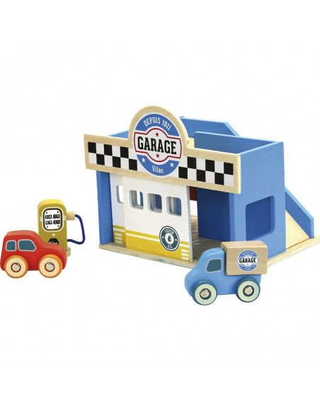Le petit garage Vilacity - Vilac - Jeux et jouets