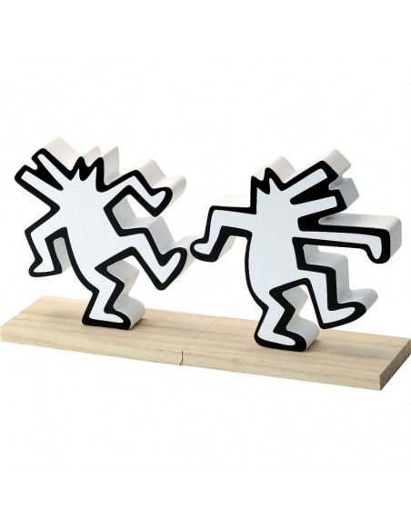 Paire de serre-livres Keith Haring - Vilac - Jeux et jouets