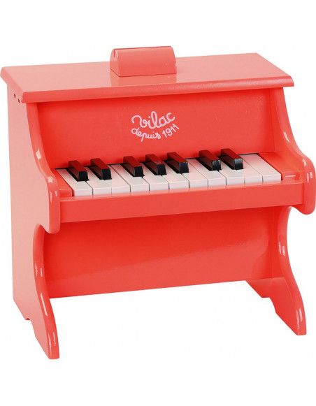 Piano crazy orange 18 touches avec partitions - Vilac - Jeux et jouets