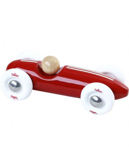 Voiture Grand Prix vintage PM rouge - Vilac - Jeux et jouets