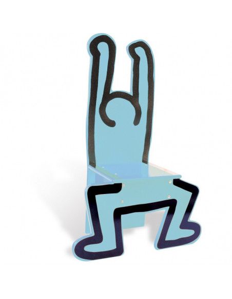 Chaise bleue Keith Haring - Vilac - Jeux et jouets
