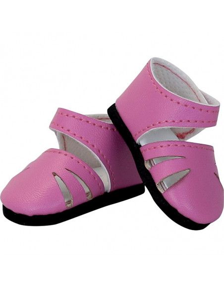 Chaussures à bride coloris rose pour poupée MINOUCHE T34 cm - Vilac - Jeux et jouets