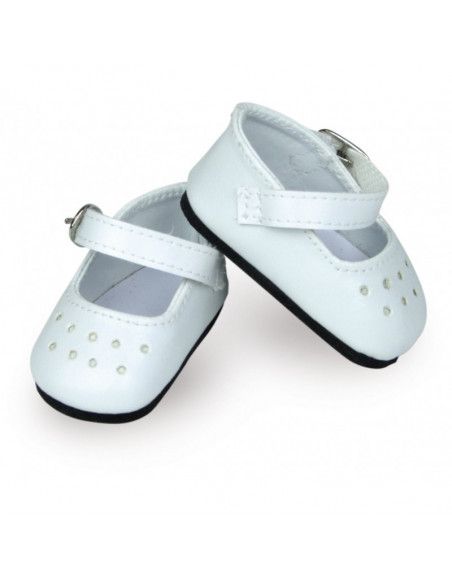 Chaussures de sport grise-pois blancs pour Minouche T.34cm - Vilac - Jeux et jouets