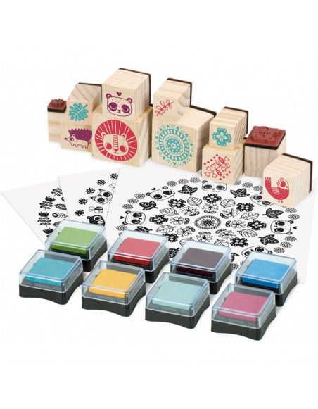 Coffret tampons Mandalas - Vilac - Jeux et jouets