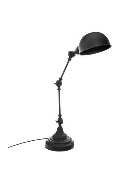 Lampe en métal réglable - L 32 cm x l 15 cm x H 55 cm - Basalt - Noir
