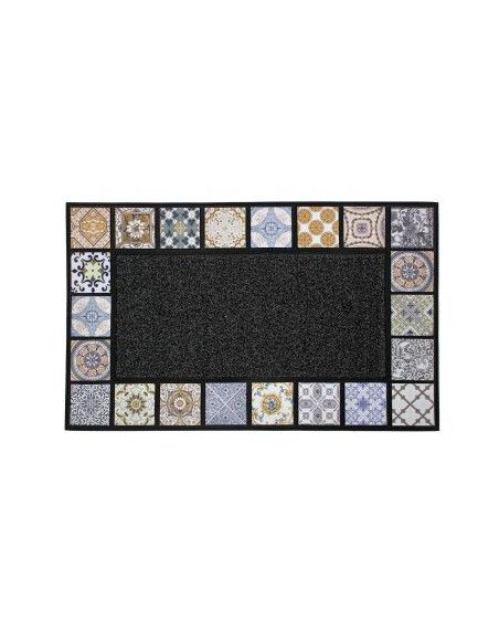 Tapis rectangulaire - L 75 x 45 cm - PVC - Ceramiko