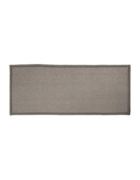 Tapis rectangulaire uni - L 120 x 50 - Gris