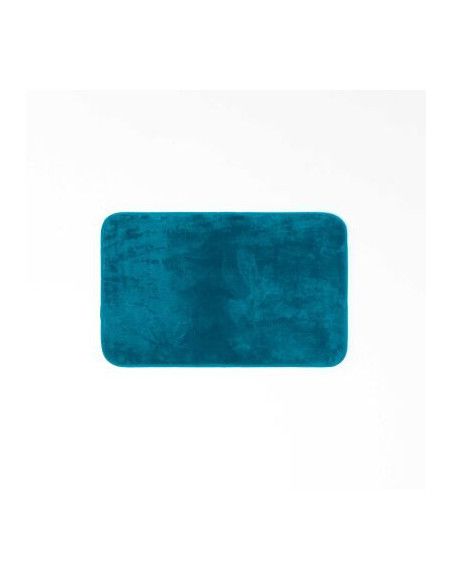 Tapis rectangulaire - Bleu - Flanelle