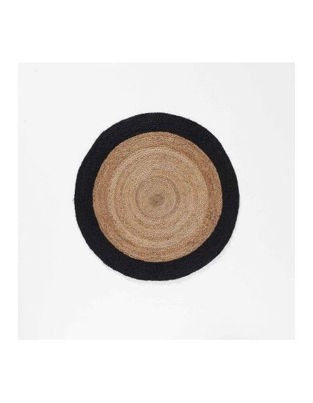 Tapis rond - D 90 cm - Salem Noir