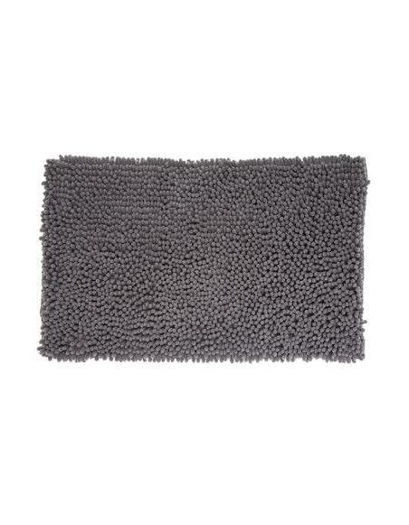 Tapis de salle de bain - Colorama - L 80 cm x P 50 cm - Gris