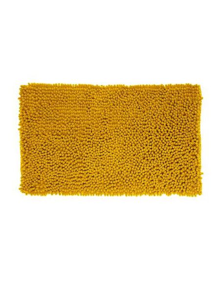 Tapis de salle de bain - Colorama - L 80 cm x P 50 cm - Jaune
