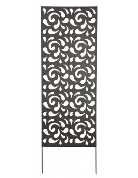 Panneau décoratif en métal - L 0,6 x H 1,5 m - Moucharabieh