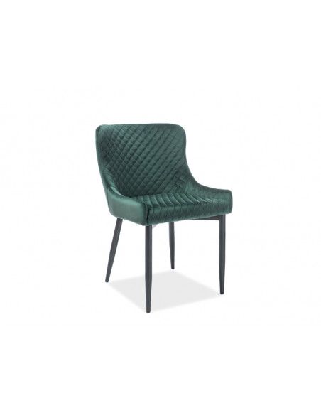 Chaise Colin - L 51 x l 45 x H 84 cm - Vert