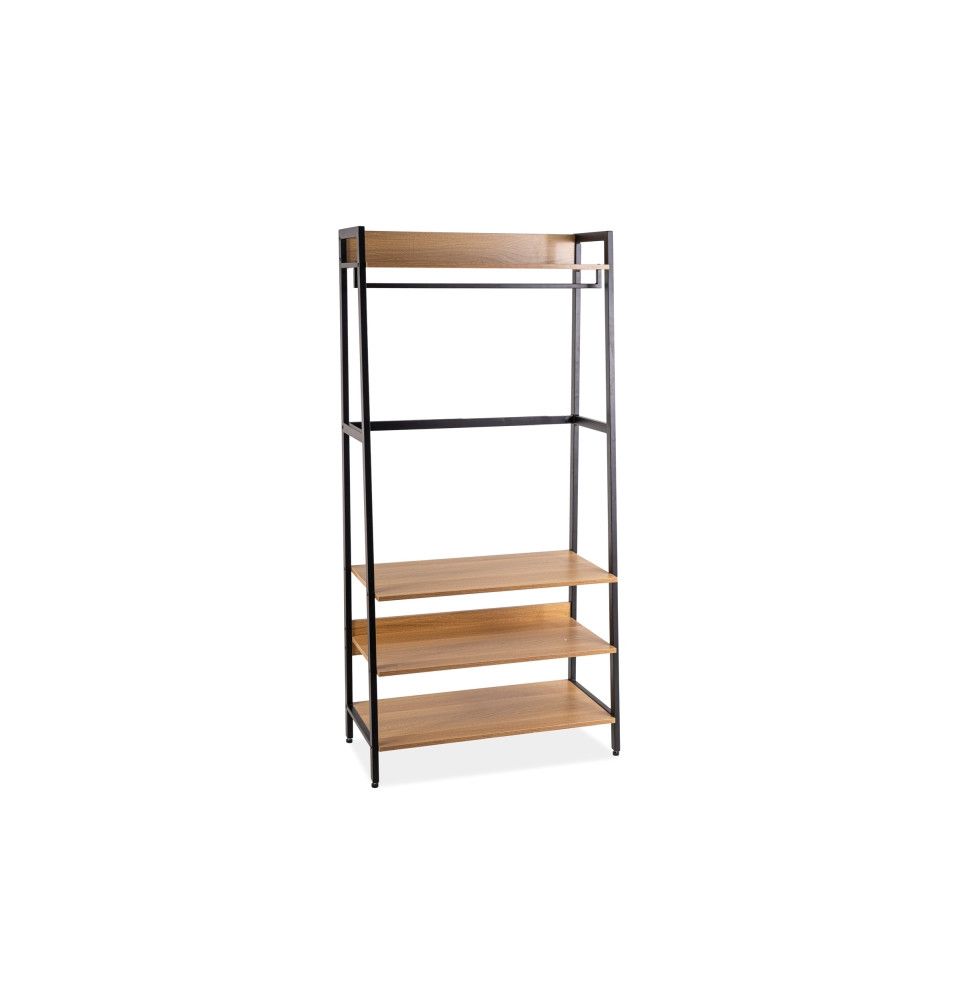 Bibliothèque - L 84 x l 40 x H 169 cm - Chêne