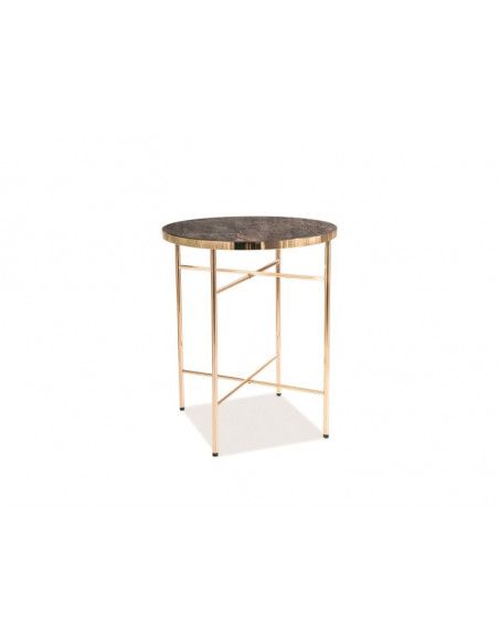 Table d'appoint - Ibiza - H 51 cm - Marron