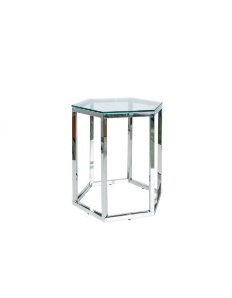 Table d'appoint - Conti - H 51 cm - Transparent