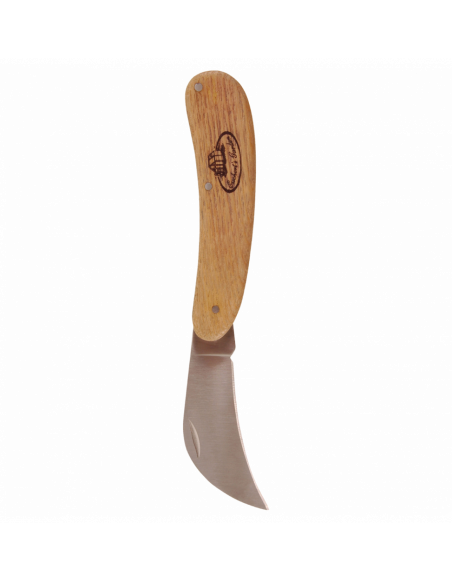 Couteau serpette - L 2 x l 3,3 x H 17,8 cm - Acier inoxydable