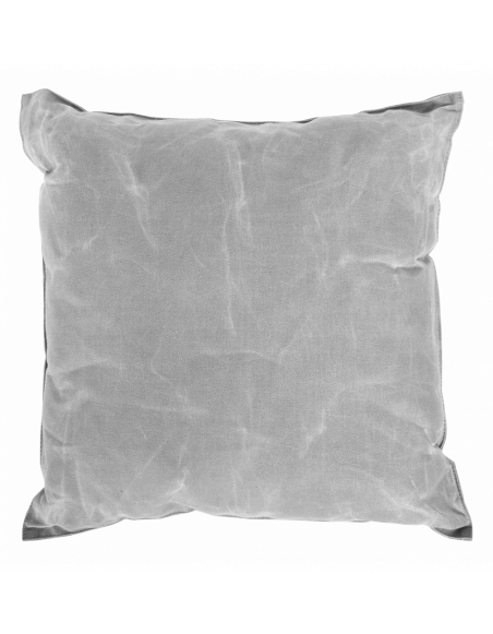 Coussin - L 47,5 x l 47,5 x H 17,8 cm - Toile cirée d'extérieur