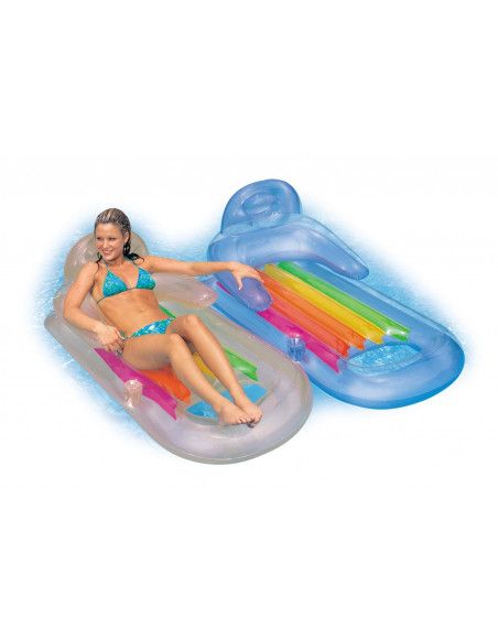 Fauteuil gonflable de piscine - King cool - Intex