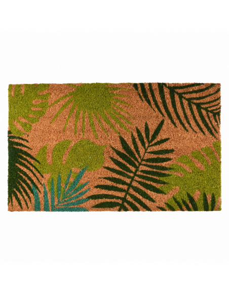 Paillasson en fibres de coco - L 45 x l 75 cm - Tropical