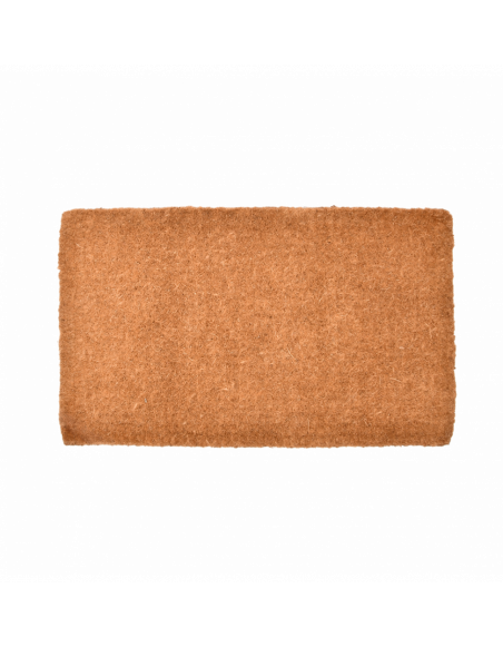 Tapis rectangulaire - L 77.5 x l 48 x H 4,2 cm - Fibres de coco