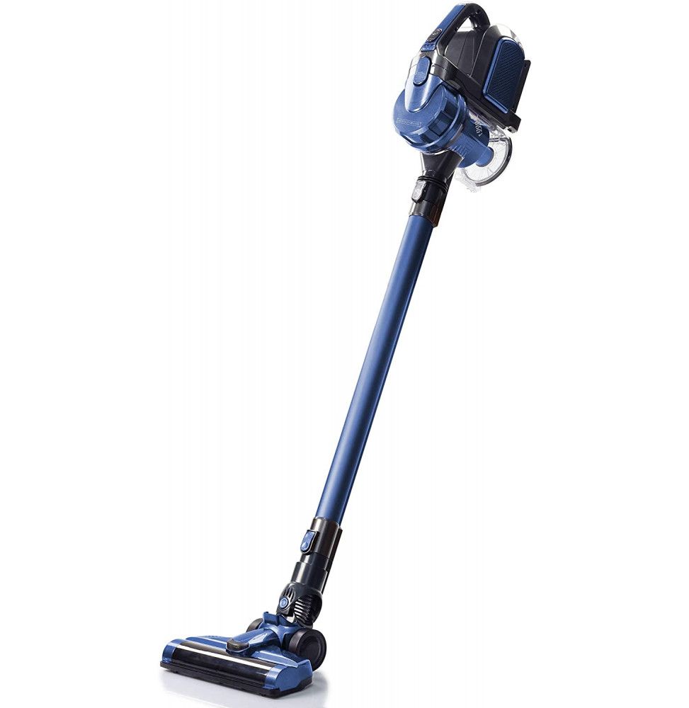 Aspirateur sans fil - Autonomie de 55 min - Bleu