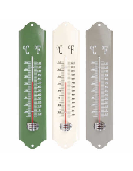 Thermomètre - H 30 cm - Couleurs aléatoire
