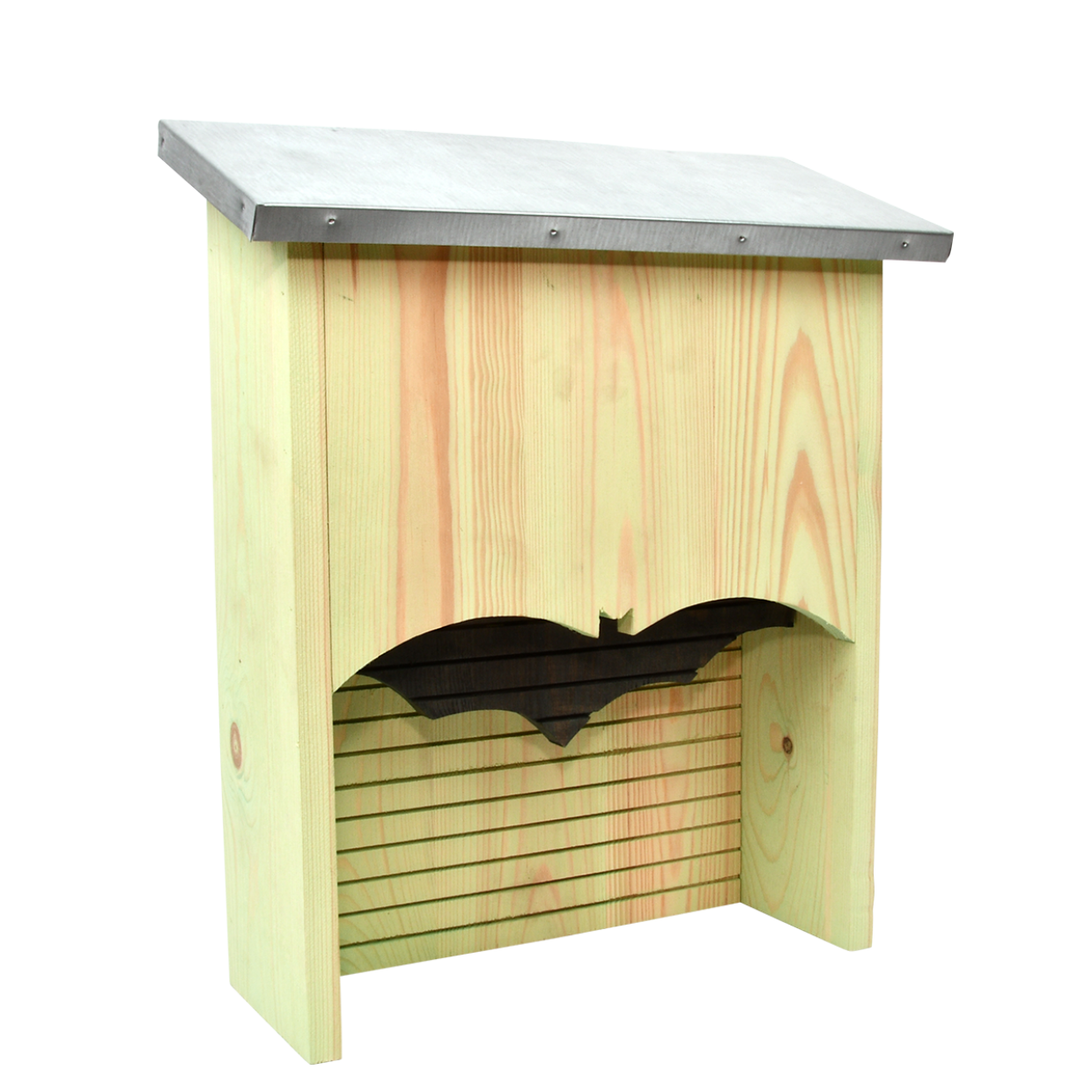 Maison à Chauves-souris En Bois à Double Compartiment – Abri Naturel Pour Jardin, Terrasse, 14,5 X 22,7 X 9 Cm