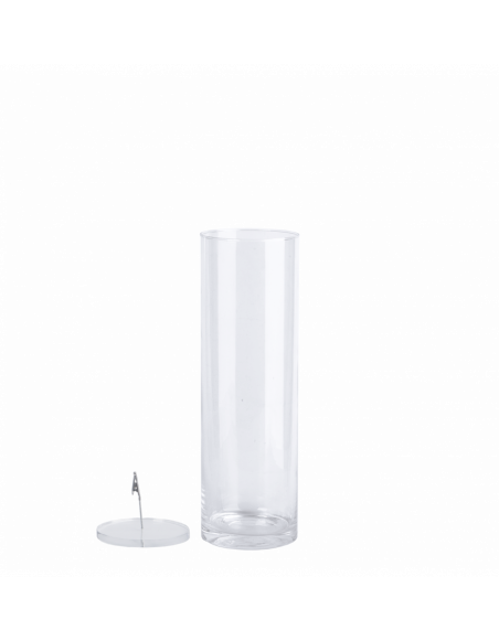 Vase pour fleur immergée avec clip - 4 L