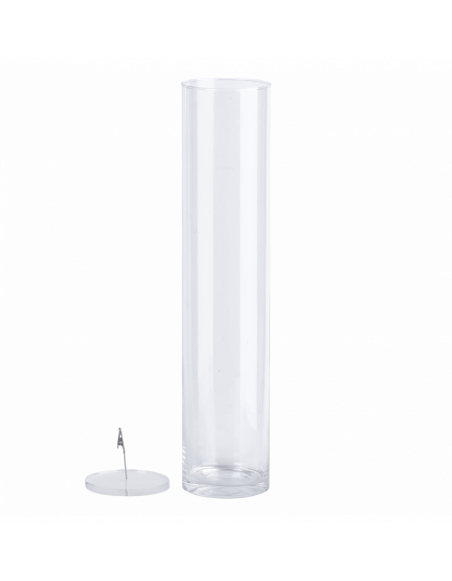 Vase pour fleur immergée avec clip - 7 L