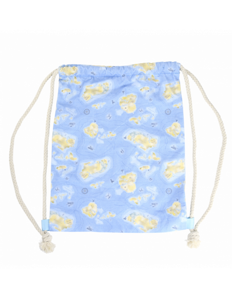 Sac à dos plage - l 37,5 cm x H 42 cm - Bleu