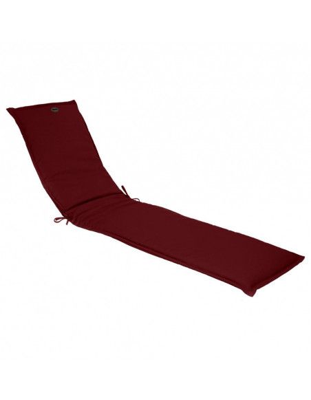 Coussin de transat - Korai - 190 x 60 cm - Bordeaux