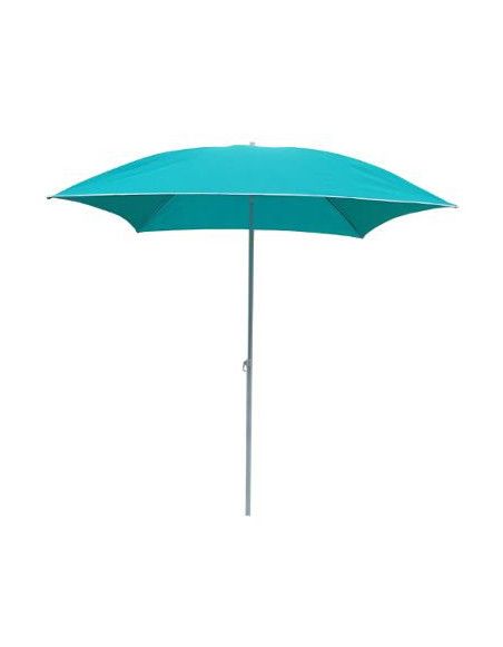 Parasol carré - 172 x 172 x H 239 cm - Bleu