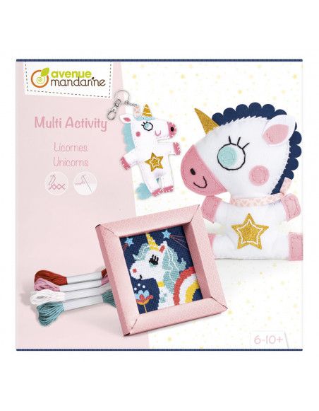 Coffret créatif - Multi activité - Licornes