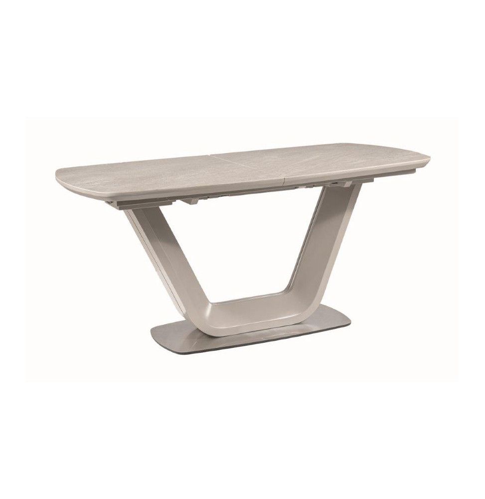Table pliante - Armani - L 90 x l 220 x H 76 cm - Gris