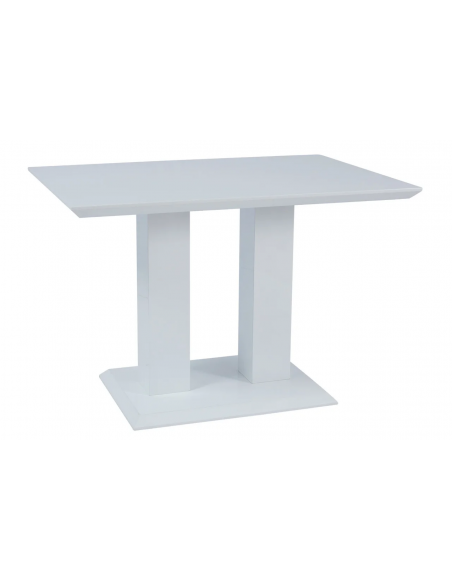 Table Tower - L 75 x l 110 x H 75 cm - Blanc