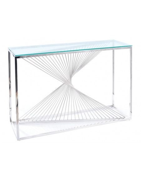 Console en verre - Flame - L 60 x l 120 x H 78 cm