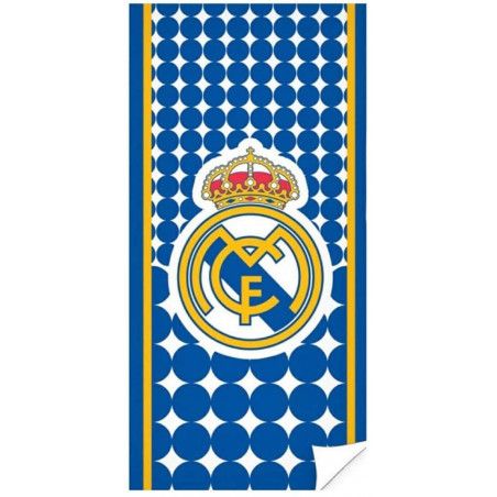 Serviette de plage microfibre - 70 x 140 cm - Real Madrid - RM171155-R