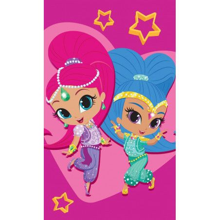 Serviette de plage - 70 x 140 cm - Shimmer & Shine - SAS191065-R