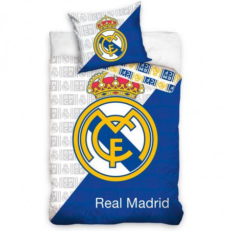 Parure de lit - 140 x 200 + 70 x 90 cm - Real Madrid RM182095