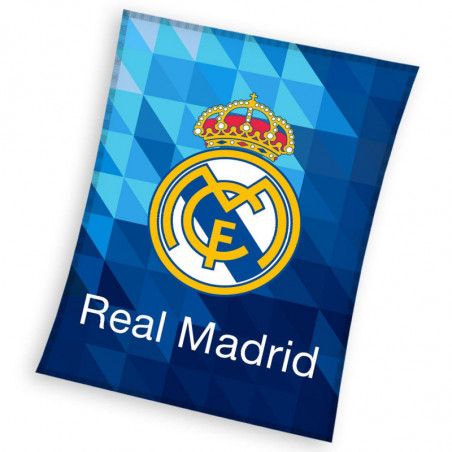 Couverture polaire - 150 x 200 cm - Real Madrid