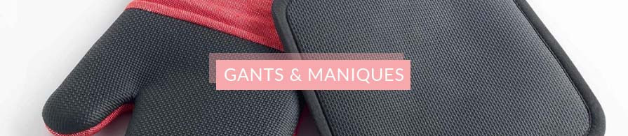 Manique ou gant de cuisine, Objets publicitaires, Gants de four heat  resistant, lot de 2 personnalisable