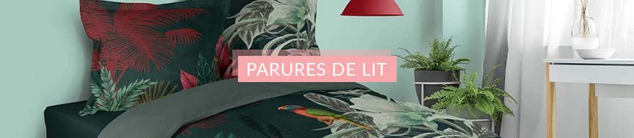 Parures de Lit, Housses de Couettes, Taies d'Oreillers | AC-Déco